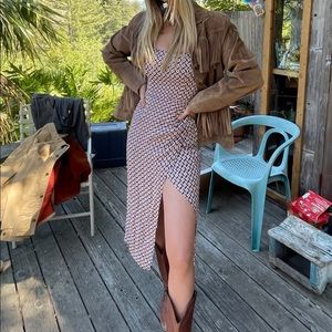 Reformation Hilda Long Sleeve Maxi Dress